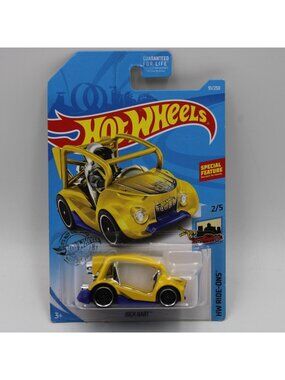 Hot Wheels Kick Kart Yellow 2019 HW Ride-Ons 2/5 91/250